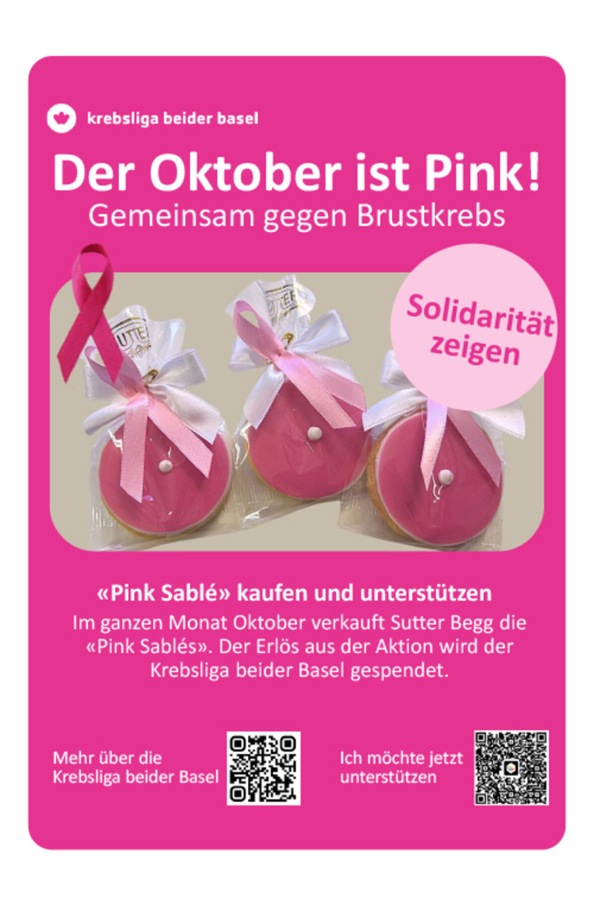 drei Menüs vom Sutter Begg