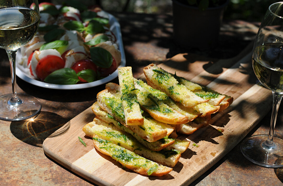Rezeptidee: Focaccia Kräutersticks