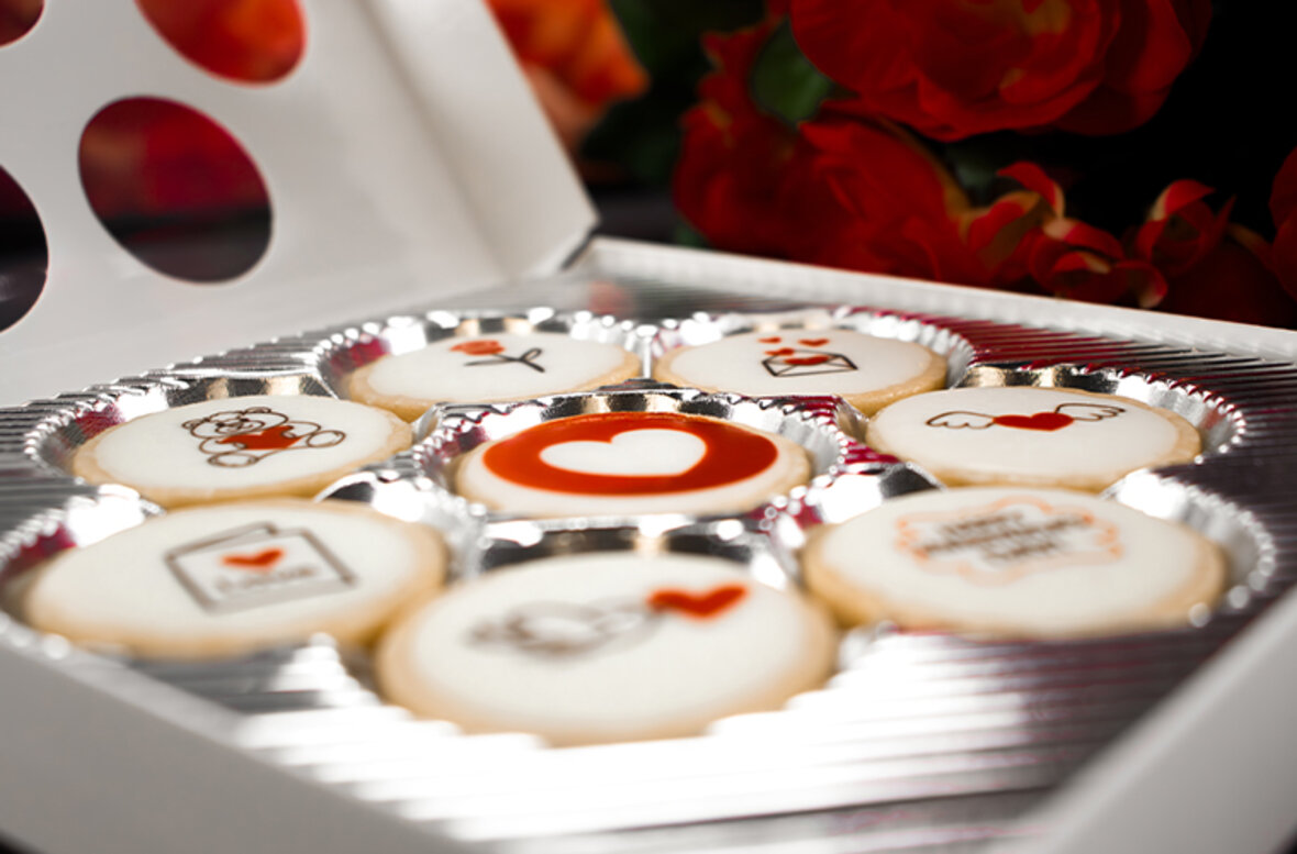 Individuell bedruckte Happy Cakes vom Sutter Begg