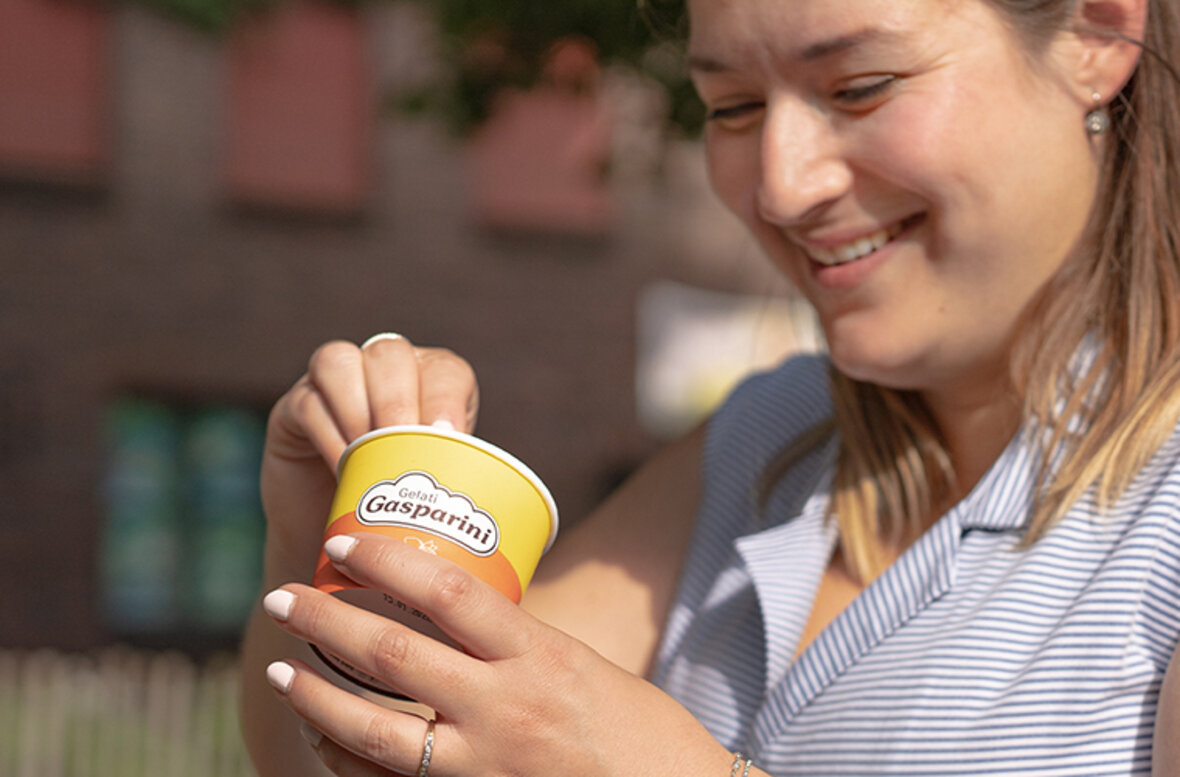 Glace Genuss von Gasparini beim Sutter Begg