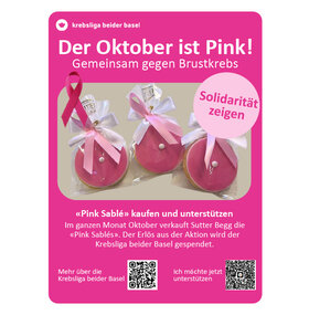 Pink Sablé – Gemeinsam gegen Brustkrebs